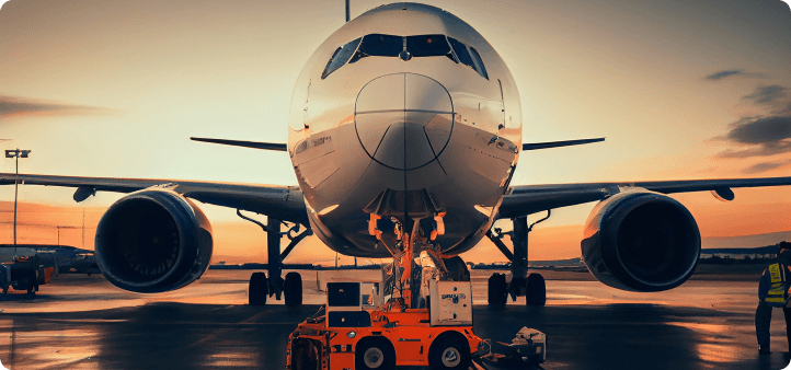 A cargo aircraft being loaded for air freight from the USA to Bangladesh with WOOW